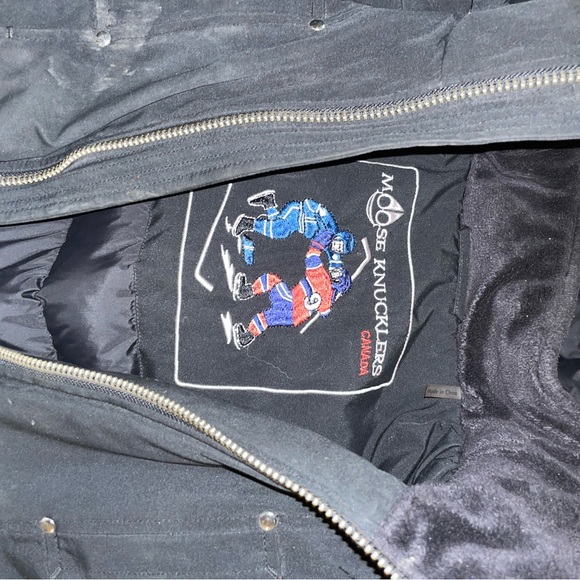 KIDS M/M AUTHENTIC MOOSE KNUCKLE COAT! PLEASE READ BELOW! - Picture 4 of 4